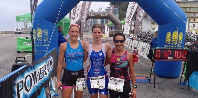 Bea Tenreiro y Dani Bayón ganan en el Triatlón LuarcaSprint