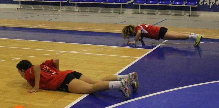 El Oviedo Balonmano Femenino, a 