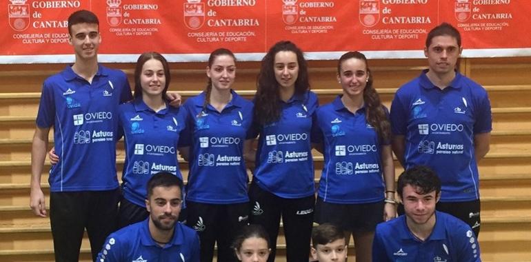2 oros, 2 Platas y 3 bronces para el Ovida Bádminton Oviedo