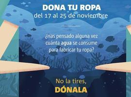 30 concejos asturianos y Cogersa kooopern en recogida de ropa para Cáritas