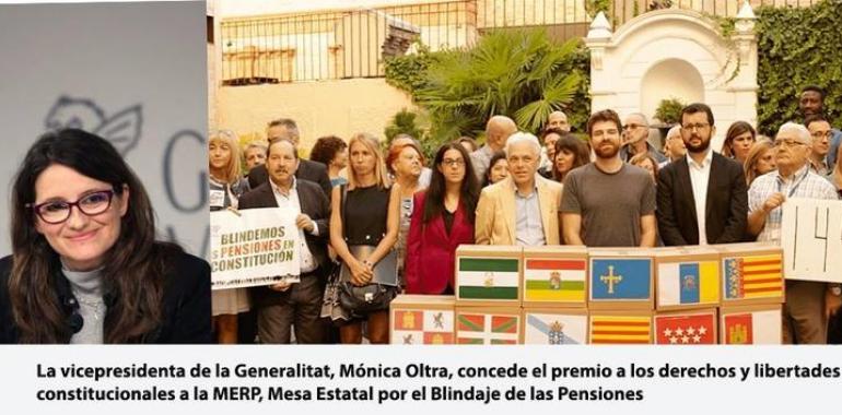 Premio a MERP por la defensa de los derechos y libertades constitucionales
