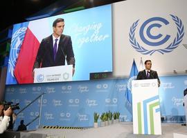 COP24: Pedro Sánchez pide más ambición en la lucha contra el cambio climático