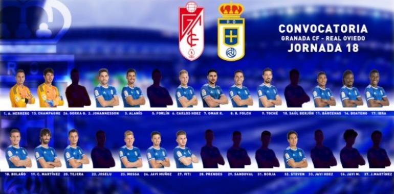 El Real Oviedo enfrenta el encuentro en Granada 