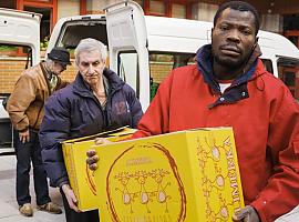 La Fundación Alimerka dona más de 2 toneladas para las cenas navideñas de 12 entidades sociales