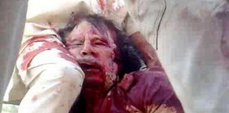 Así murió Gadafi
