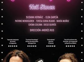 'La extraña pareja' de Neil Simon se representa el sábado en Mieres