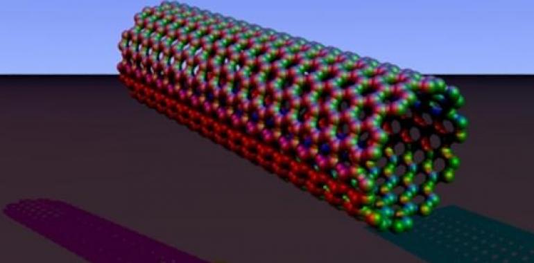 Los nanotubos de carbono permiten generar microcomponentes mecánicos 