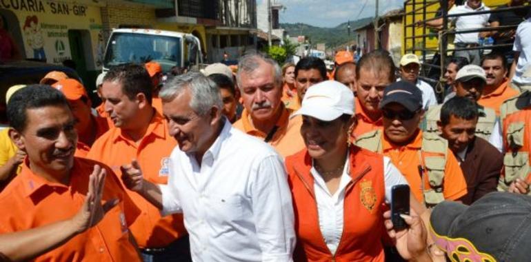 Respaldo popular a Pérez Molina a dos semanas de las presidenciales guatemaltecas