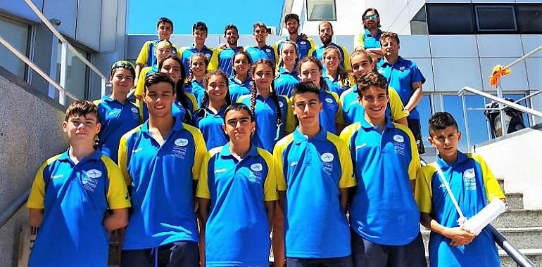 Asturias, séptima en escolar y décimo segunda en absolutos en el España de Triatlón  