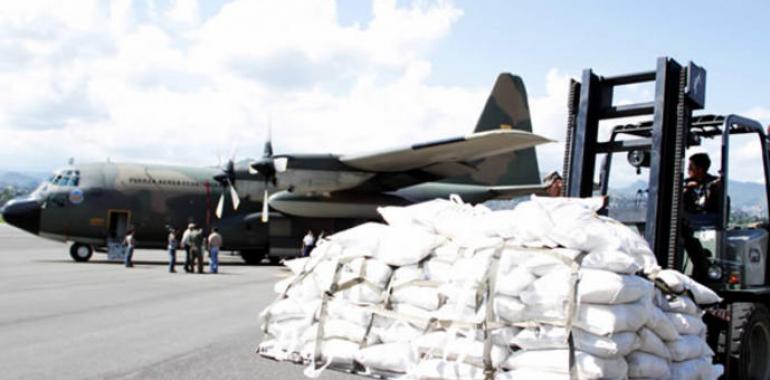Ecuador dona 14.2 toneladas de ayuda humanitaria a damnificados por lluvias