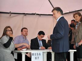 "Voten contra la corrupción, contra la violencia"