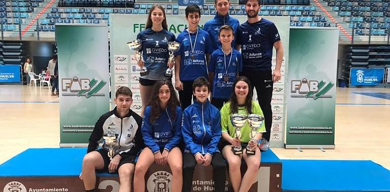 Dos oros para el Bádminton Oviedo en el Máster Nacional Sub15 Sub19 
