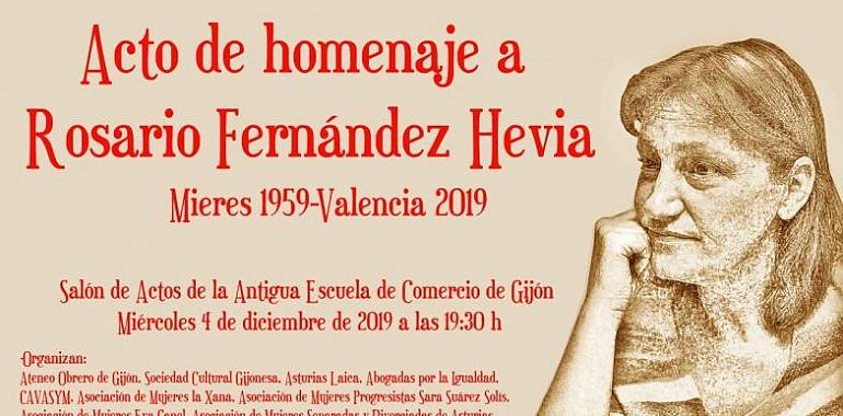 Homenaje a la magistrada mierense 