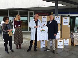 El Huca recibe el material sanitario donado por "Todo va a salir bien"