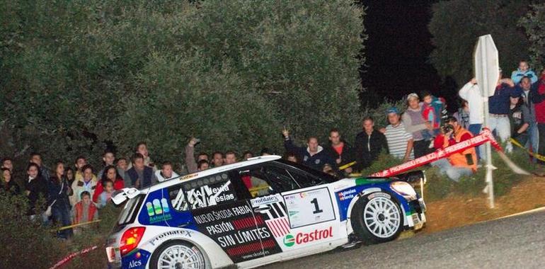 Una avería obliga a Berti Hevía a abandonar el rallye de Sierra Morena