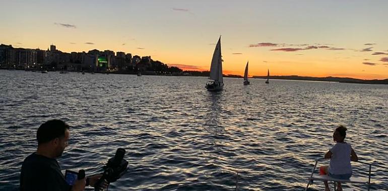 Los navegantes del Camino arribarán esta noche a Gijón 