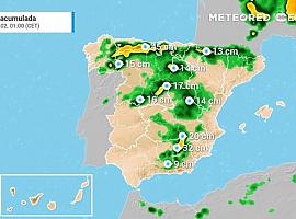 'Bella' trae hoy lluvia, nieve y bajas temperaturas