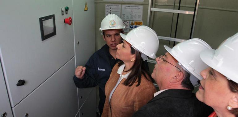 Chinchilla inaugura el Parque Eólico de Los Santos, que abastecerá de energá limpia a 50 mil costarricenses