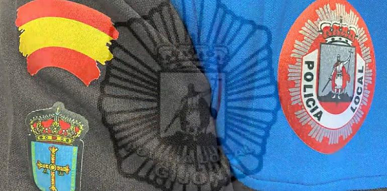 Reducido un hombre que atacó a dos agentes con un cuchillo y un hacha en Gijón