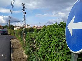  Se culmina la mejora de la carretera de la Cruz de Illas, en Castrillón, cuya titularidad se cederá al Ayuntamiento