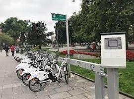 "Avilés en Bici" sigue creciendo y dispone ya de 13 puntos de servicio y 91 bicicletas