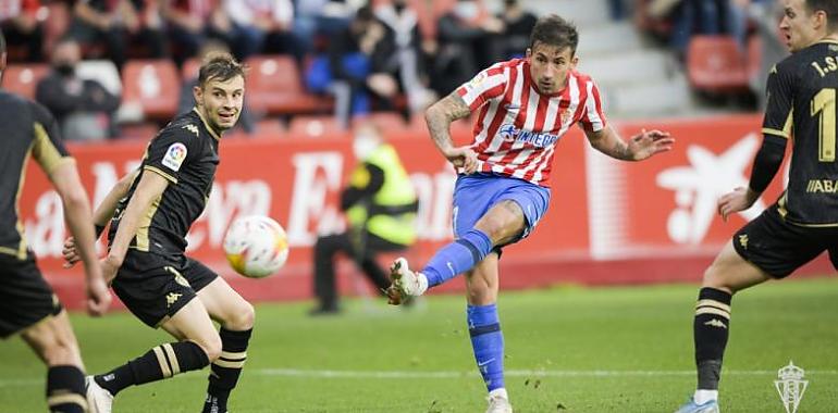Sporting y Lugo empatan en El Molinón
