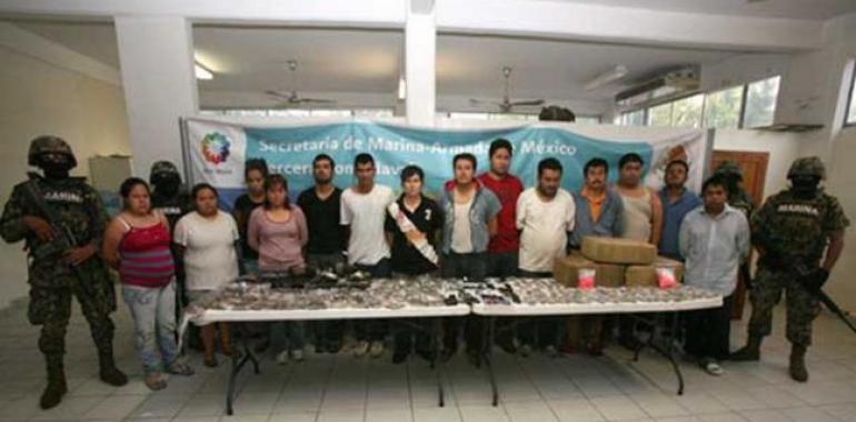 Detenidos 14 presuntos Zetas en Veracruz