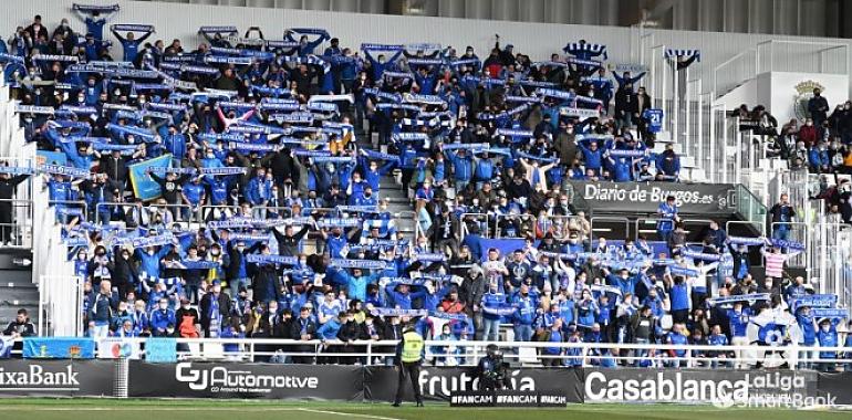 El Real Oviedo a un punto del play off