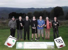 Ganadores del torneo 'Casa-Club', en el Golf Municipal de Llanes
