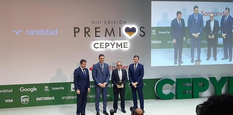La empresa asturiana de tecnología Alisys ha sido galardonada con el premio Cepyme a la Creación de Empleo 202