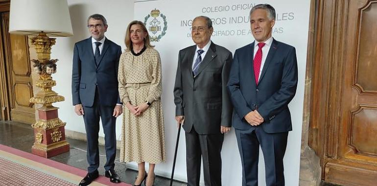 EDP España, Eva Pando y el ex-decano Pedro Fanego distinguidos por el COIIAS