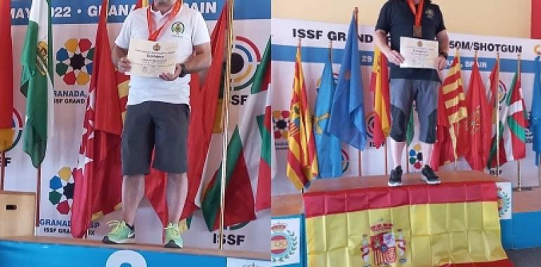 El tiro olímpico asturiano pisa con fuerza en el Campeonato de España de Granada