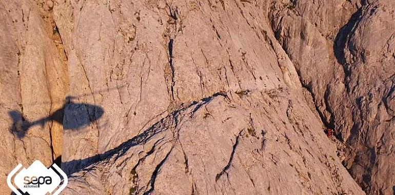 Rescate en la montaña de León en la pasada noche
