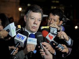 Santos, dispuesto a "abrir la puerta" a una negociación política con las FARC