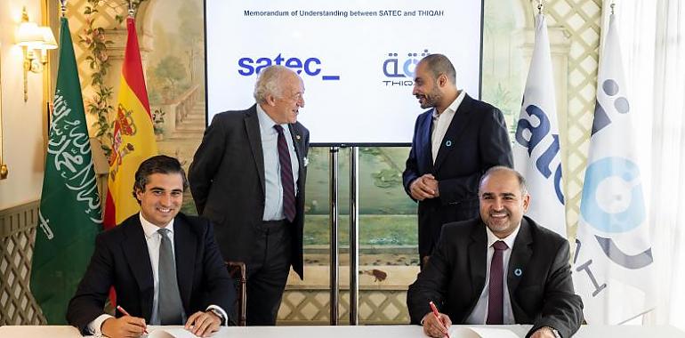 Acuerdo entre la asturiana SATEC y la saudí THIQAH