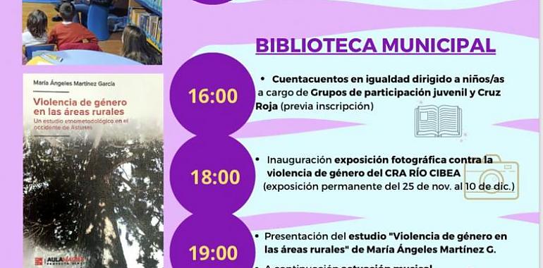 Cangas del Narcea conmemora el próximo viernes el Día Internacional de la Eliminación de la Violencia contra la Mujer