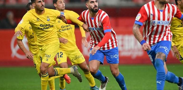 El Sporting pierde contra la UD Las Palmas