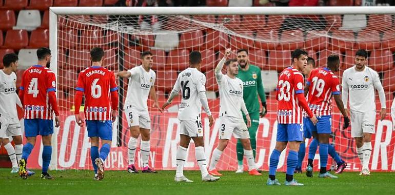 El Sporting cae en la Copa del Rey