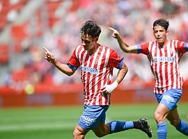 Los rojiblancos fueron superiores al CD Lugo y se llevaron los puntos