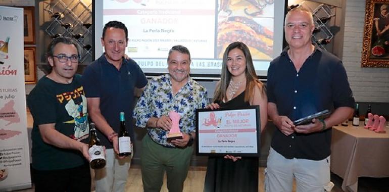 Premios de la última edición de La ruta gastronómica Pulpo Pasión