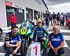 Samuel Díaz 1º en el circuito de navarra