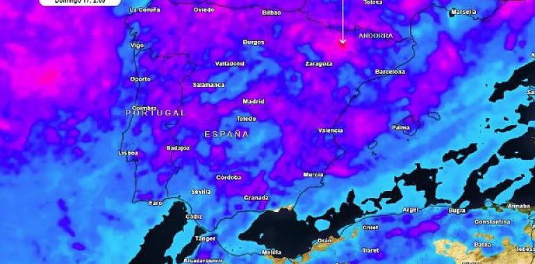 Semana de fuertes tormentas en España