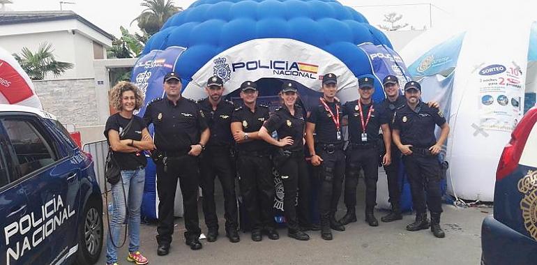 70 agentes de la Policía Nacional para la seguridad en La Vuelta a su paso por Asturias