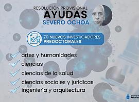 El Gobierno de Asturias facilita la contratación de 70 nuevos investigadores predoctorales
