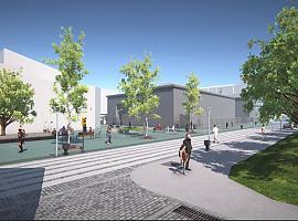Se creará una zona central de barrio junto a la Escuelona en Gijón