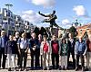 Ocho asociaciones alemanas vinculadas al Camino de Santiago visitan Asturias