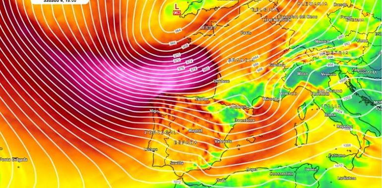 Asturias en alerta: La borrasca Domingos trae nuevos retos climáticos al Principado