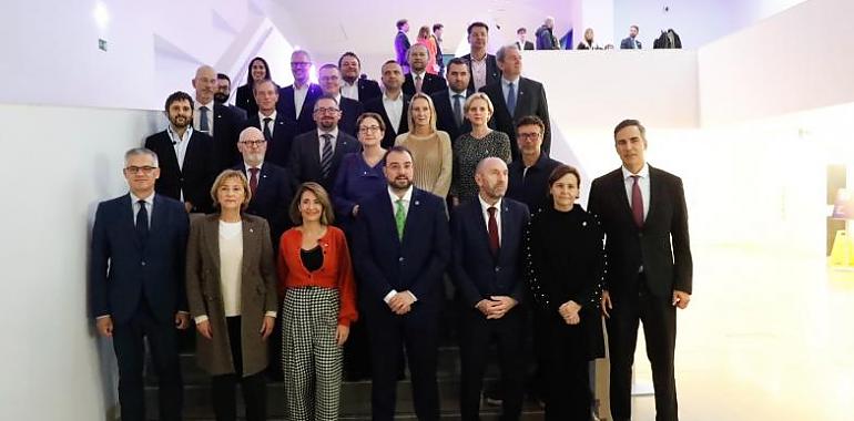 Barbón acoge a responsables de vivienda en Gijón para una reunión vinculada a la presidencia española del Consejo de la UE