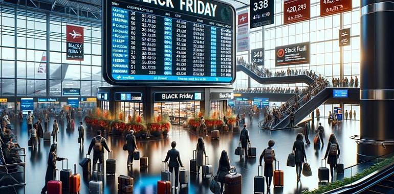 Black Friday: ¿El mejor momento para comprar vuelos? Un estudio revela descuentos significativos