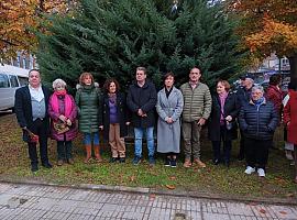 San Martín del Rey Aurelio honra a las víctimas del nazismo con la instalación de cuatro piedras de la memoria